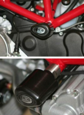 Προστατευτικά R&G RACING Aero Crash Protectors Black Ducati Monster