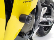 Προστατευτικά R&G RACING Aero για crashproofers μαύρα Honda CBR1000RR Fireblade/SP/SP2 08-16