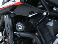 Προστατευτικά πρόσκρουσης R&G RACING Aero Μαύρα Triumph Street Triple 765 17-25 / 660 17-21