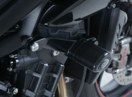 Προστατευτικά πρόσκρουσης R&G RACING Aero Μαύρα Triumph Street Triple 765 17-25 / 660 17-21