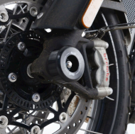 Προστατευτικά πιρουνιού R&G RACING σε μαύρο χρώμα για Triumph Scrambler XE/XC 19-24