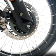 Προστατευτικά πιρουνιού R&G RACING Black Royal Enfield Himalayan 450 24-26