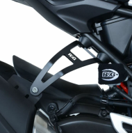 Πλάκα κάλυψης μαρσπιέ R&G RACING μαύρη Honda CB300R 18-21