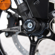 Προστατευτικά πιρουνιού R&G RACING μαύρα KTM RC 125 22-26 / 390 22-26 / Duke 125 /390 24-26