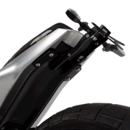 Suport pentru plăcuță de înmatriculare R&G RACING - Negru Husqvarna Svartpilen / Vitpilen 401 20-23