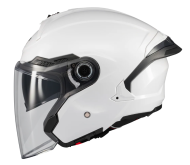 Scooter helmet MT COSMO SV PURE A0 WHITE GLOSS