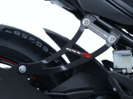 Стойка за генерация R&G RACING Rear Footrest Blanking Plate Kit Black Suzuki GSX-S750 17-21
