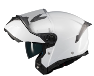 Flip-up helmet MT ATOM 2 SV PURE A0 WHITE GLOSS