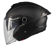 Scooter helmet MT COSMO SV PURE A1 BLACK MATT