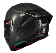 Helmet MT KRE+ S PURE A1 BLACK GLOSS