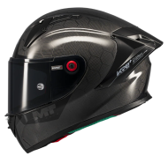 Helmet MT KRE+ S PURE A1 BLACK GLOSS
