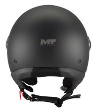 SCOOTER HELMET MT STREET S PURE A1 BLACK MATT