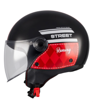 MT STREET S RUNWAY B5 GLOSS SCOOTER HELMET