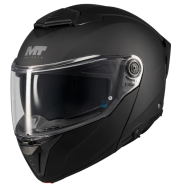 Flip-up helmet MT ATOM 2 SV PURE A1 BLACK MATT