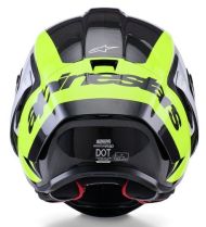 Каска ALPINESTARS Supertech R10 Arius Black/Silver/ Fluo Yellow