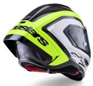 Каска ALPINESTARS Supertech R10 Arius Black/Silver/ Fluo Yellow
