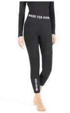 Women's thermal underwear JOHN DOE BASELAYER XTM BLACK
