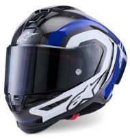Каска ALPINESTARS Supertech R10 Arius Black/White/Blue