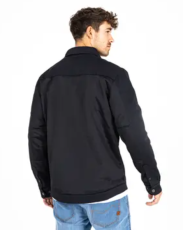 Tricou motociclist JOHN DOE AERO MESH NEGRU