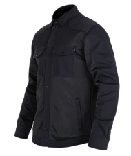 Tricou motociclist JOHN DOE AERO MESH NEGRU