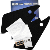 Tampoane de tracțiune pentru rezervor R&G RACING (Set 2 bucăți) - Negre Triumph Speedtriple 765 R/RS 23-24
