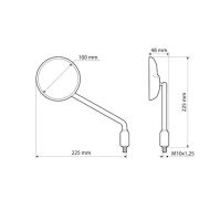 Oglinzi retrovizoare pentru motociclete - Neo Classic