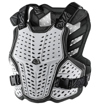 Jachetă de protecție pentru copii TROY LEE DESIGNS Rockfight Chest Protector - ALB
