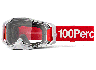 Γυαλιά μοτοκρός 100% ARMEGA CORBIN CLEAR