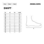Ghete Motociclete Rebelhorn Swift - Negre