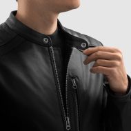 Geacă de piele pentru motocicletă OZONE COLT