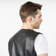 Vestă de motocicletă din piele Ozone Rino