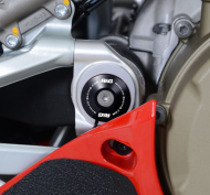 Тапа за рамка R&G RACING Frame Insert Black Ducati Panigale V4 18-22