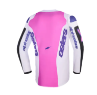 Kids motocross jersey Alpinestars FLUID GRID BLACK/GREY/PURPLE