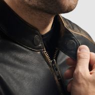 REBELHORN HUNTER II sports leather motorcycle jacket