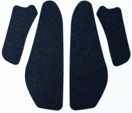 Προστατευτικό ρεζερβουάρ R&G RACING Σετ 4 τεμαχίων μαύρων επιθεμάτων πρόσφυσης ρεζερβουάρ Triumph Daytona 995i 97-06