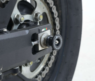 Dopuri de protecție ax bascula R&G RACING, negre, pentru Honda CRF1100 L Africa Twin 20-23