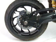 Dopuri de protecție ax bascula R&G RACING, negre, BMW