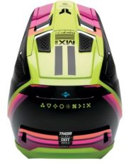Motocross helmet THOR FLEET DEFY BK/AC