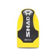 Disc lock with alarm SHAD SC61A 6mm yellow