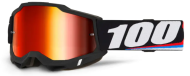 Motocross Goggles 100% ACCURI 2 MAGNUS/RED MIRROR