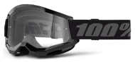 Motocross Goggles 100% STRATA2 BLACK 24