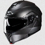 Flip-up helmet HJC C91N MATT TITANIUM
