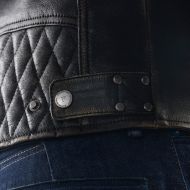 Geacă sport din piele pentru motocicletă REBELHORN HUNTER II