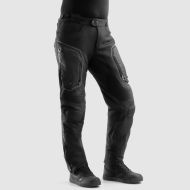 Pantaloni Motocicletă Textil Rebelhorn Borg 2 - Negru