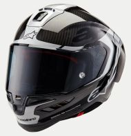 Cască ALPINESTARS Supertech R10 Element Negru/Carb/Argintiu