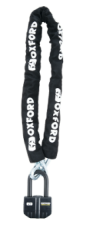 Катинар за аларма OXFORD Boss 16 мм + верига 12 мм х 1,5 м