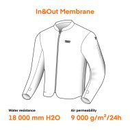 Raincoat Rebelhorn In&Out HydraShield PRO Fluo Yellow