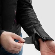 Дамско мото яке REBELHORN JAX LADY BLACK/GREY/PINK