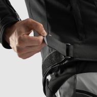 Textile motorcycle jacket Rebelhorn Borg 2 Black/Grey/Fluo/Yellow