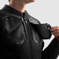 Rebelhorn Borg 2 Textile Motorcycle Jacket - Black